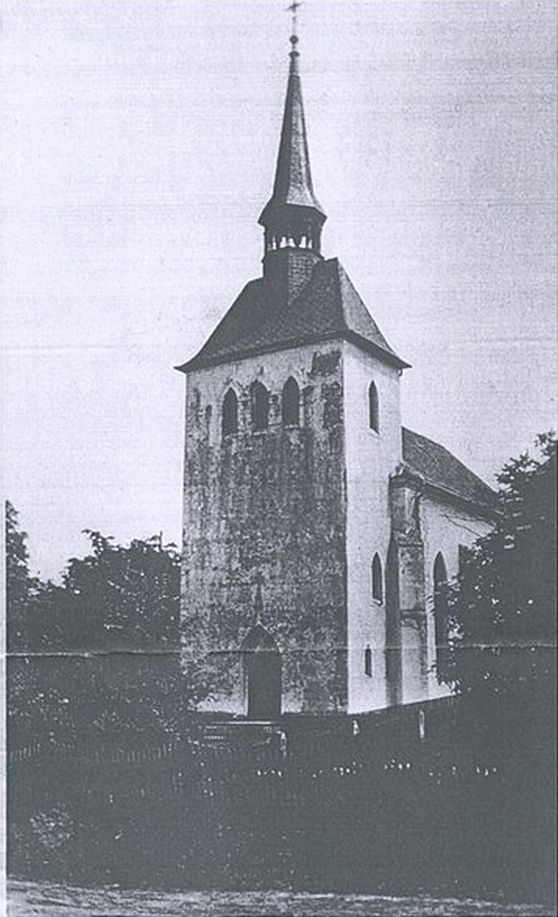 Klucznik 1920-40 kościół ewangelicki