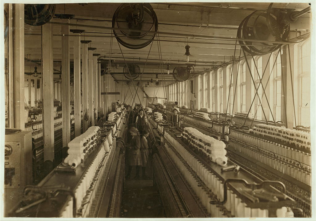 Przędzalnia, Cherryville, North Carolina 1908
